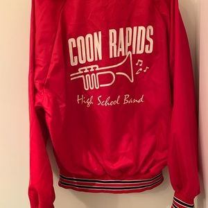 Coon Rapids High School band jacket lined anorak